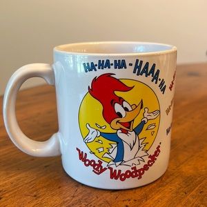 Applause Woody Woodpecker Three Cheers Vintage Looney Tunes Coffee Mug 1983